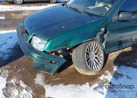 2000 Volkswagen Jetta Gl Tdi из США, поврежденный, VIN 3VWRF29M4YM025755